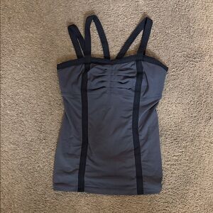 Lululemon Women's Gray Strappy Top